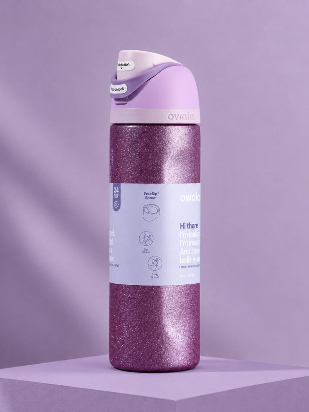 Owala 32oz Water Bottle Leakproof Insulated Straw Bottle
